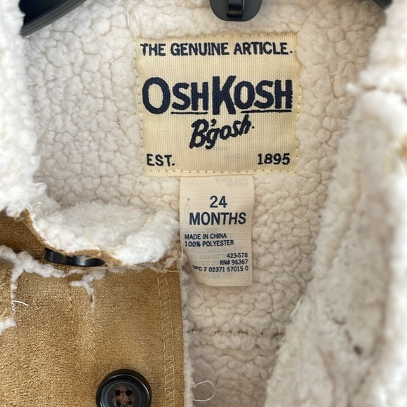 Sheepskin KIDS sherpa Jacket - Picture 9 of 9
